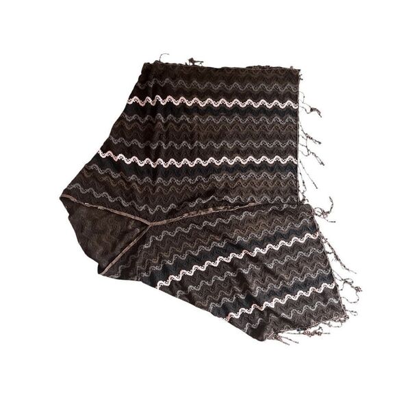 Elle Tian Multi Colored Scarf Good Condition - Picture 1 of 5